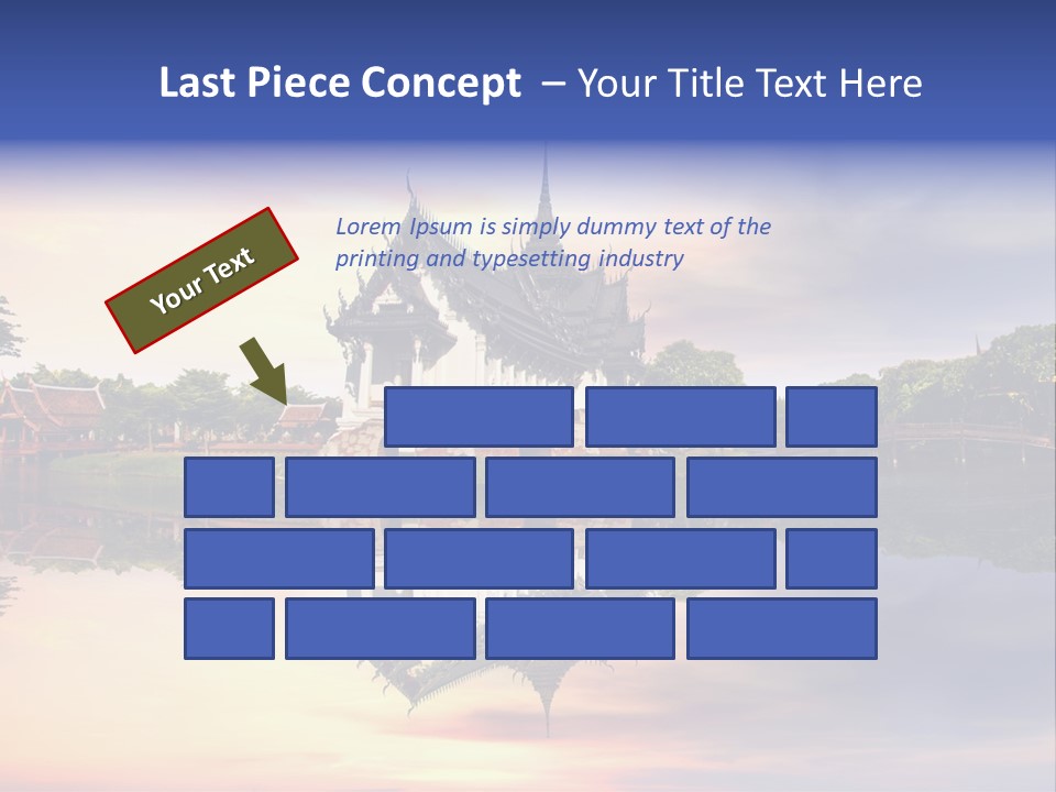 Green Kingdom Reflection PowerPoint Template