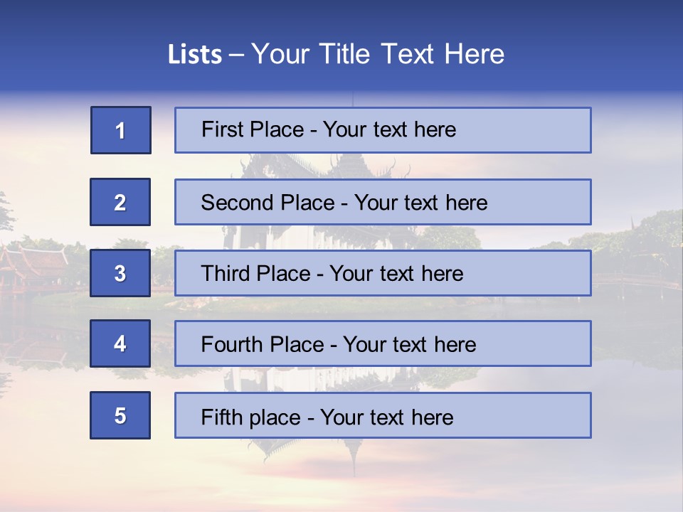 Green Kingdom Reflection PowerPoint Template