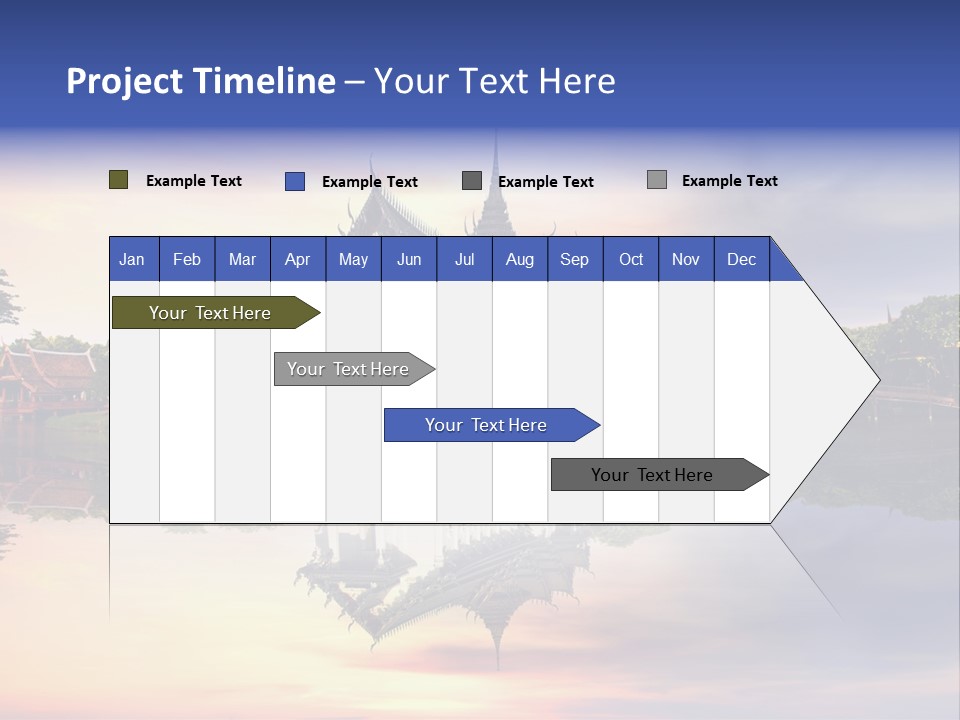 Green Kingdom Reflection PowerPoint Template