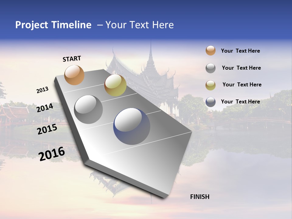 Green Kingdom Reflection PowerPoint Template