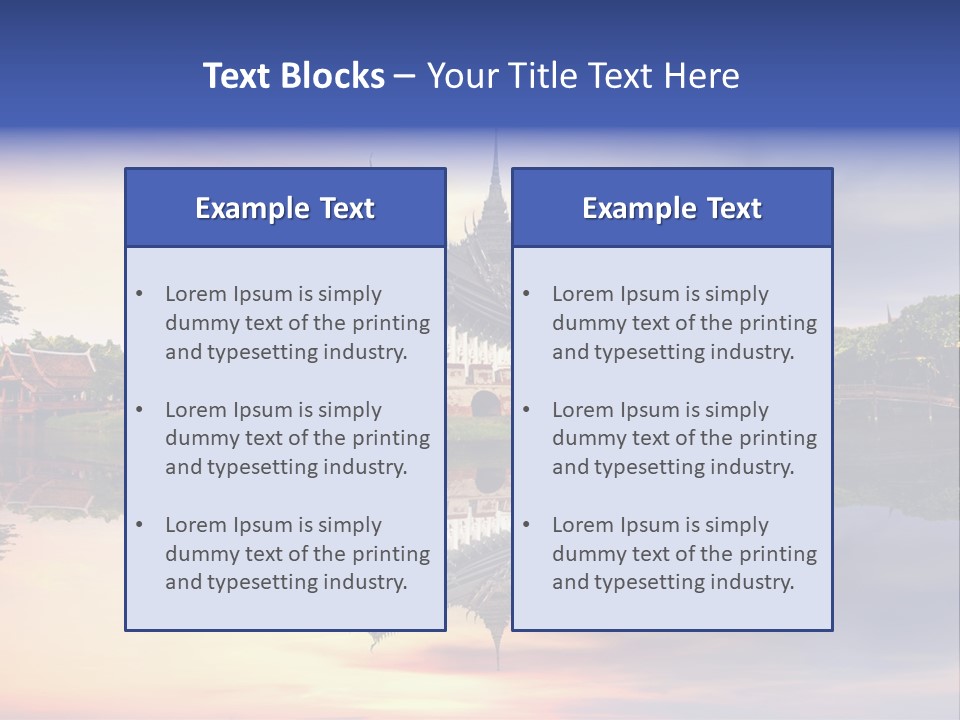 Green Kingdom Reflection PowerPoint Template