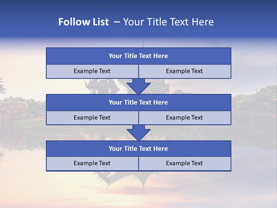 Green Kingdom Reflection PowerPoint Template