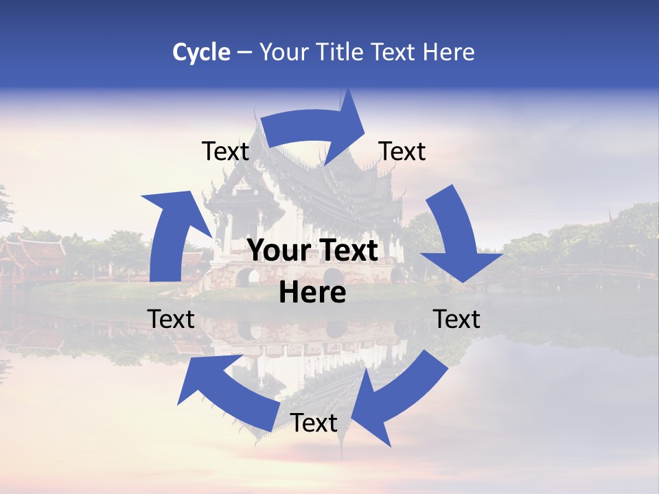 Green Kingdom Reflection PowerPoint Template