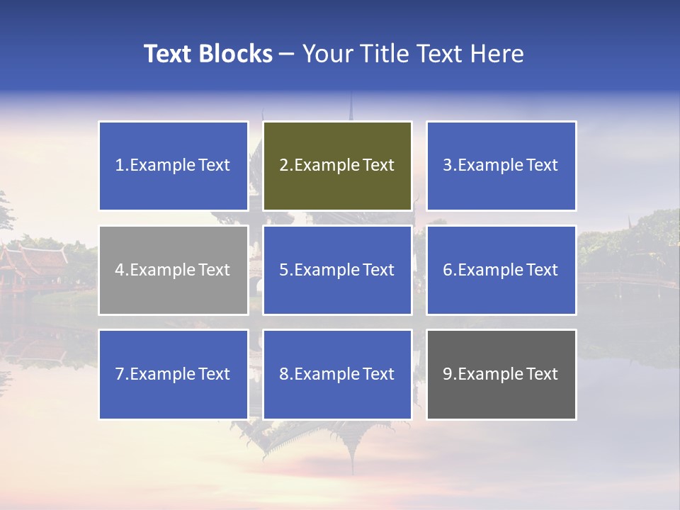 Green Kingdom Reflection PowerPoint Template