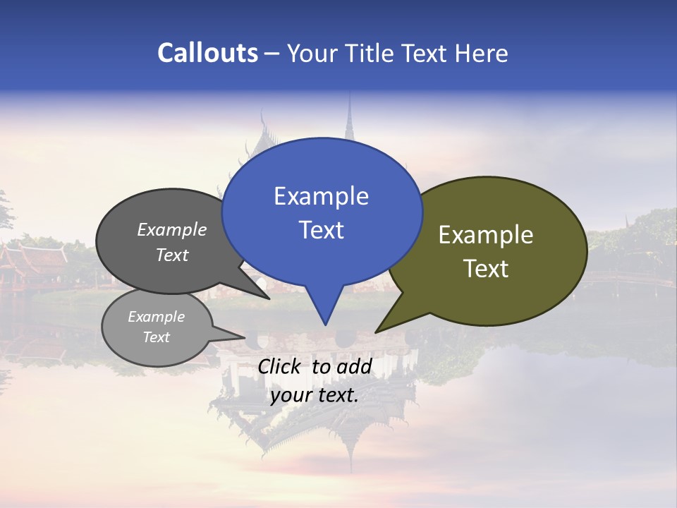 Green Kingdom Reflection PowerPoint Template