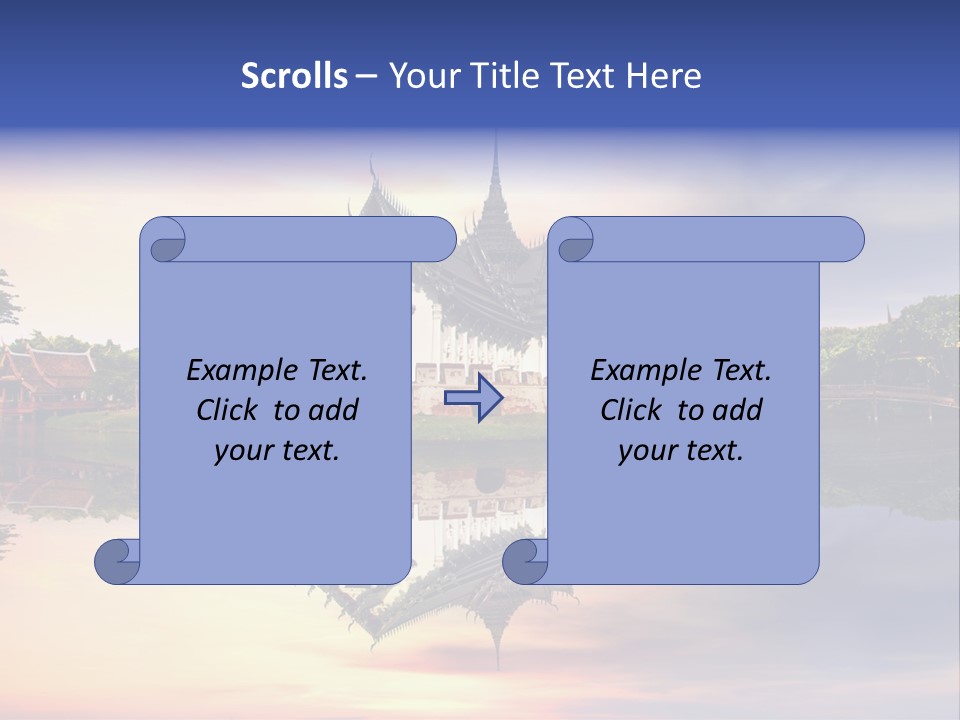 Green Kingdom Reflection PowerPoint Template