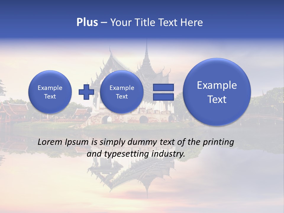 Green Kingdom Reflection PowerPoint Template