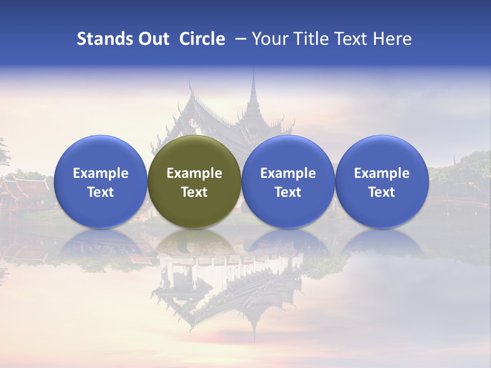 Green Kingdom Reflection PowerPoint Template