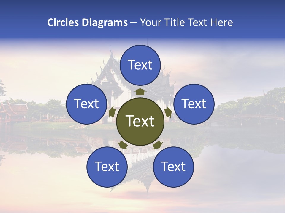 Green Kingdom Reflection PowerPoint Template