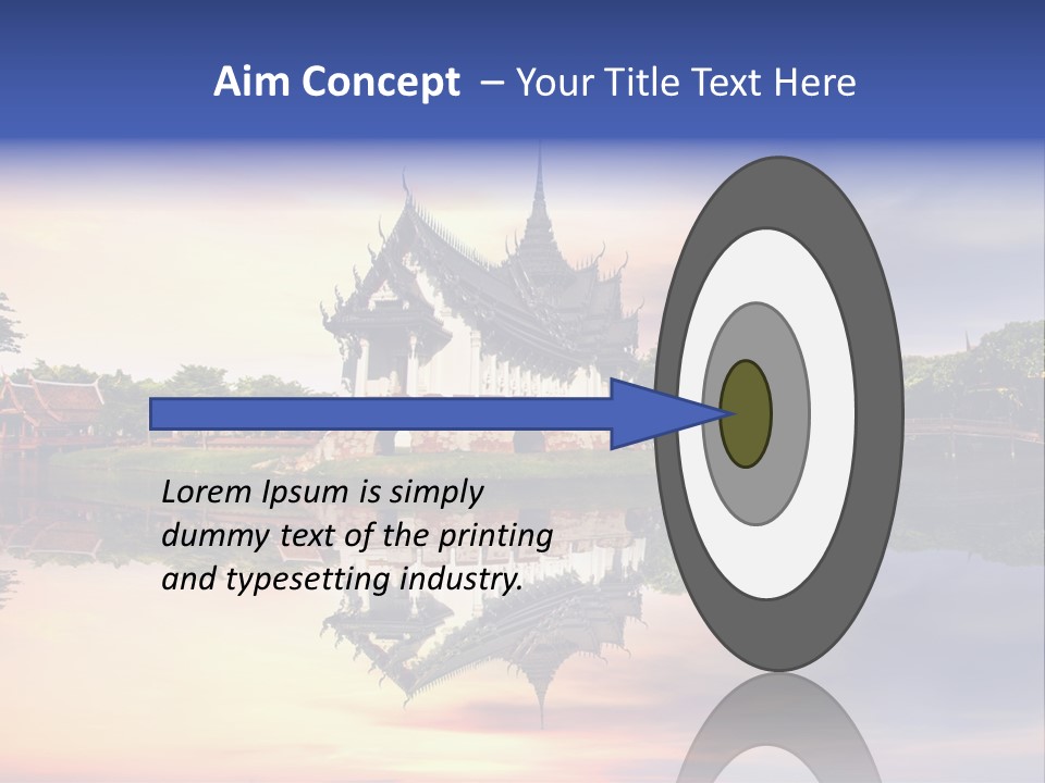 Green Kingdom Reflection PowerPoint Template