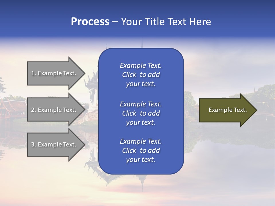 Green Kingdom Reflection PowerPoint Template