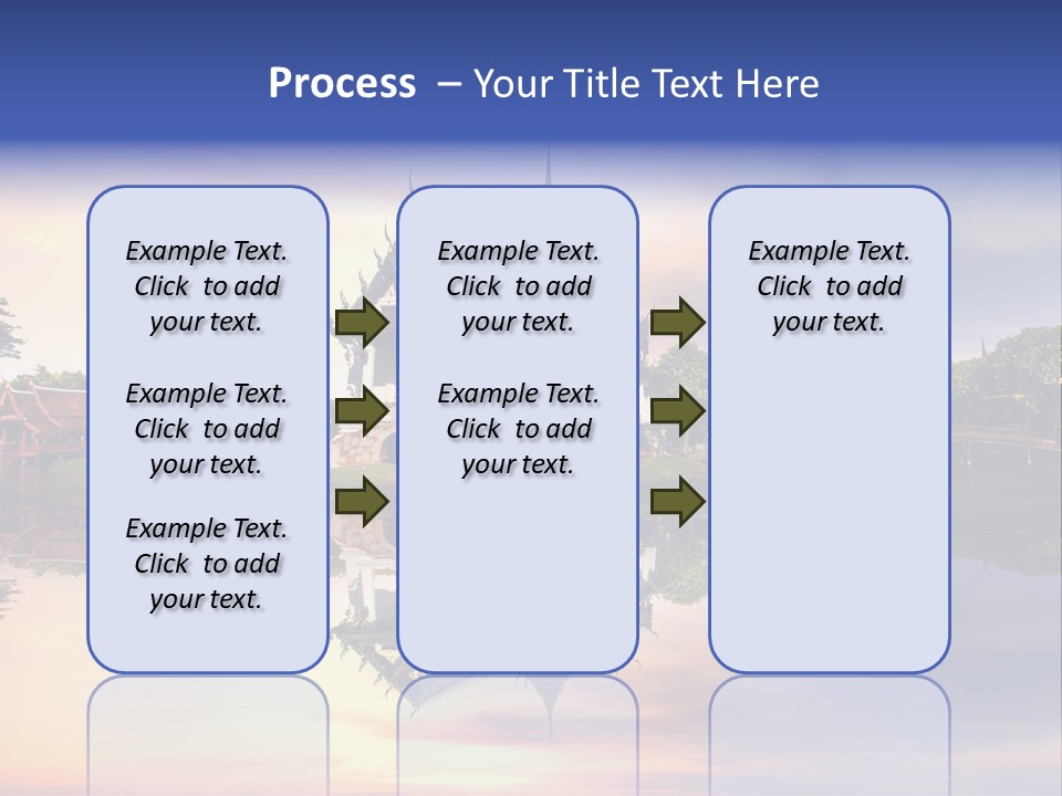 Green Kingdom Reflection PowerPoint Template