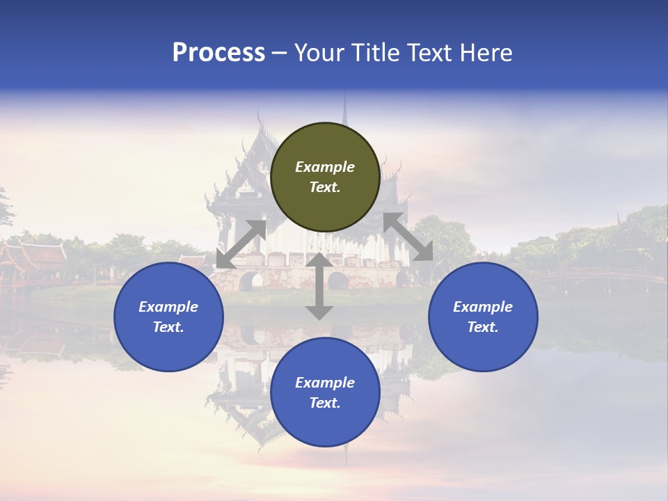 Green Kingdom Reflection PowerPoint Template
