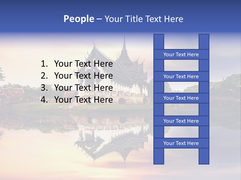 Green Kingdom Reflection PowerPoint Template