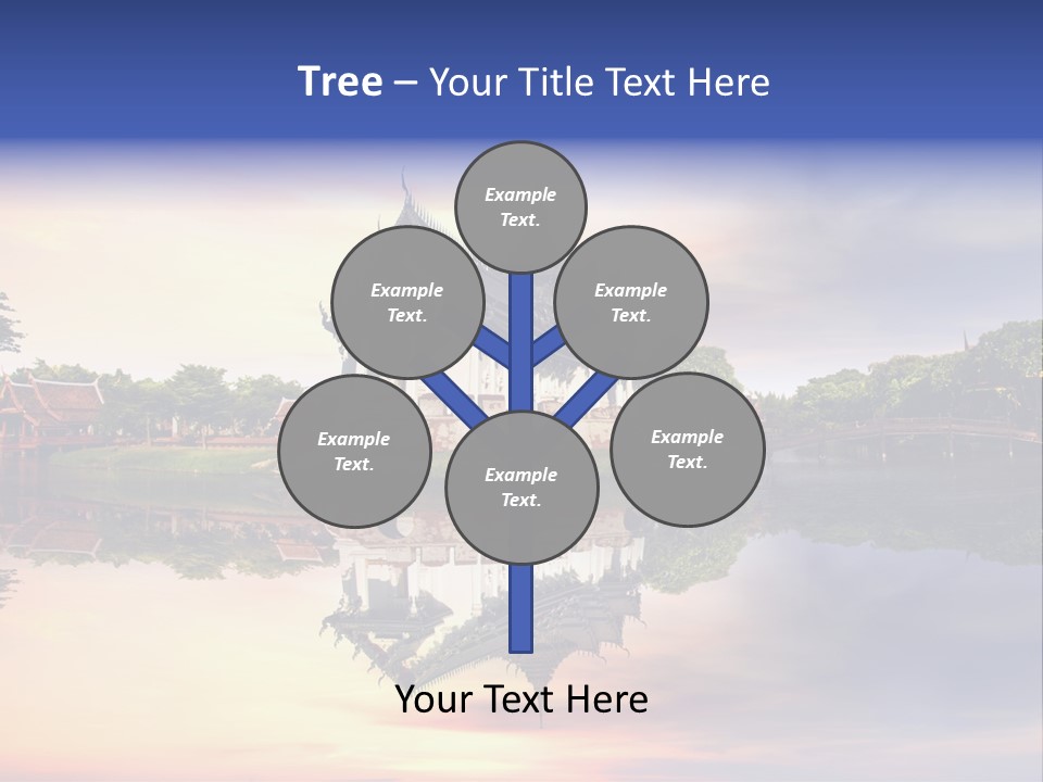 Green Kingdom Reflection PowerPoint Template