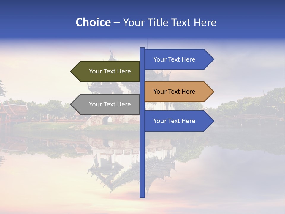 Green Kingdom Reflection PowerPoint Template