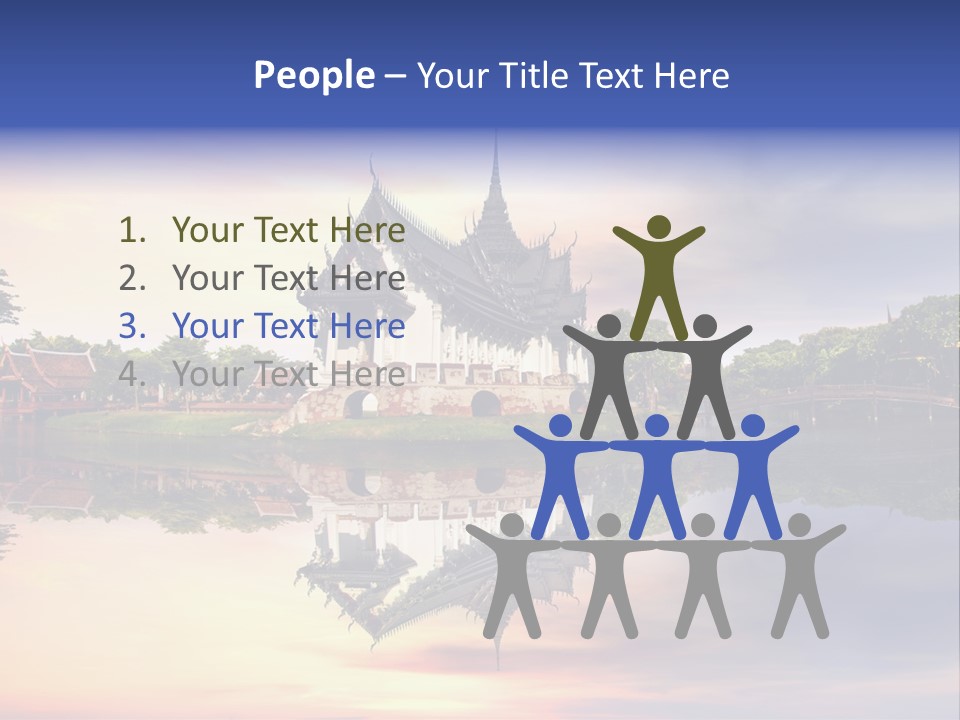 Green Kingdom Reflection PowerPoint Template