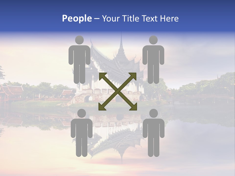 Green Kingdom Reflection PowerPoint Template