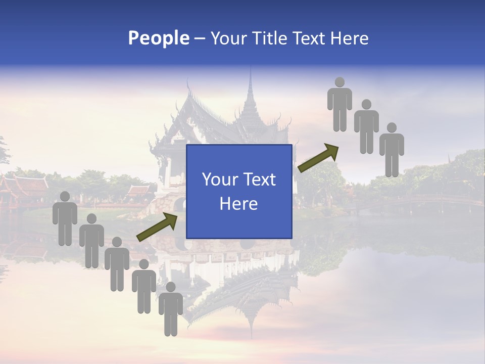 Green Kingdom Reflection PowerPoint Template