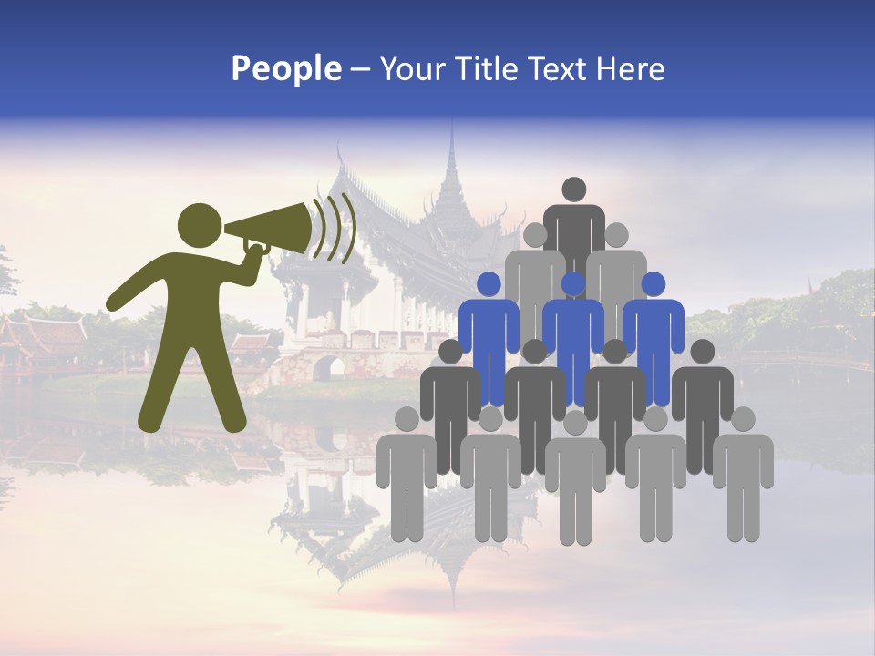 Green Kingdom Reflection PowerPoint Template