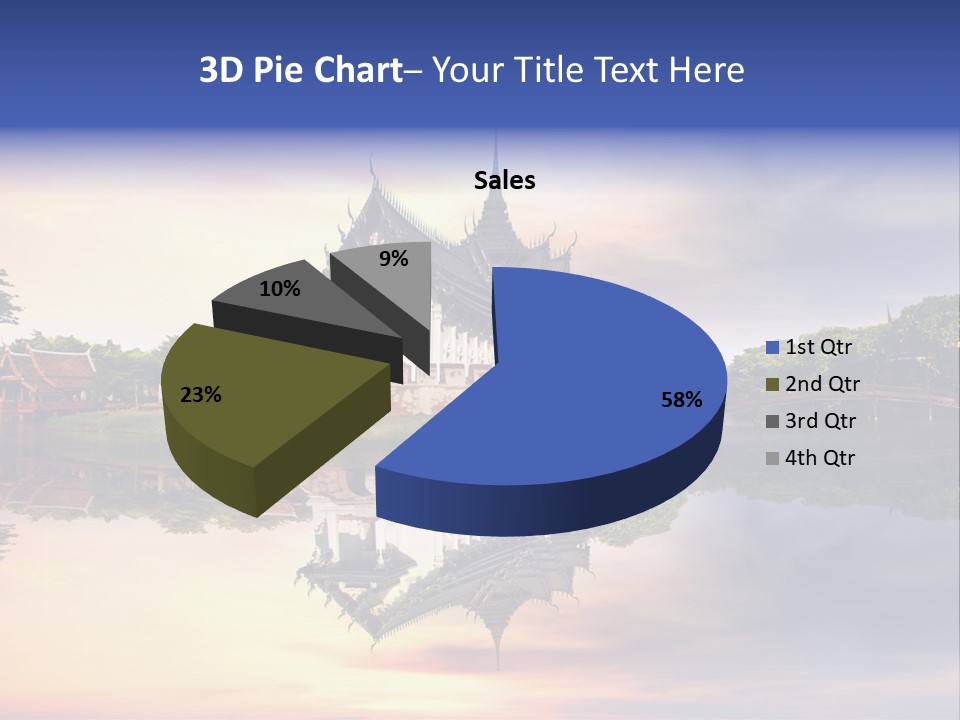 Green Kingdom Reflection PowerPoint Template