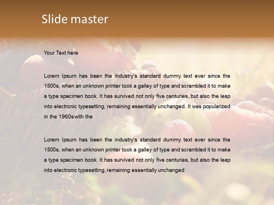 Agricultural Agriculture Organic PowerPoint Template