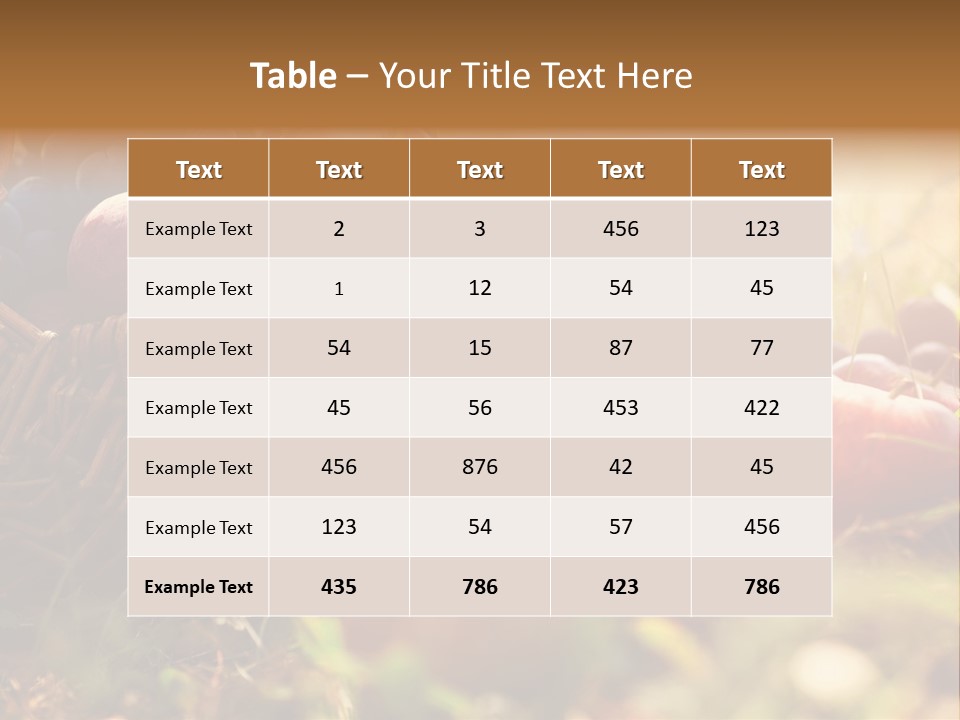 Agricultural Agriculture Organic PowerPoint Template