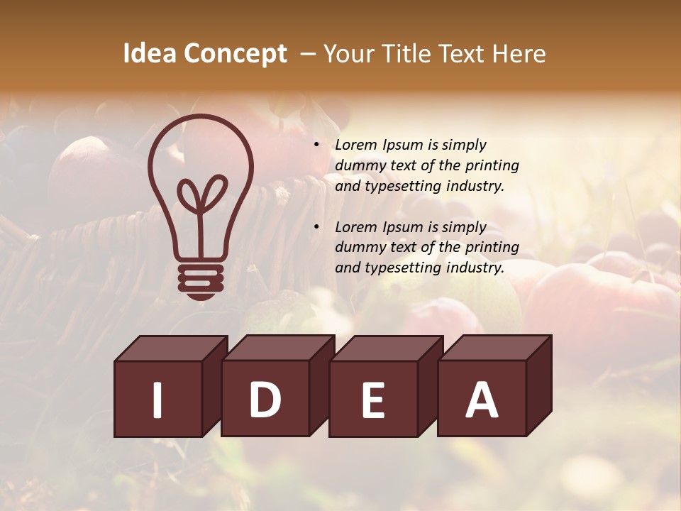 Agricultural Agriculture Organic PowerPoint Template