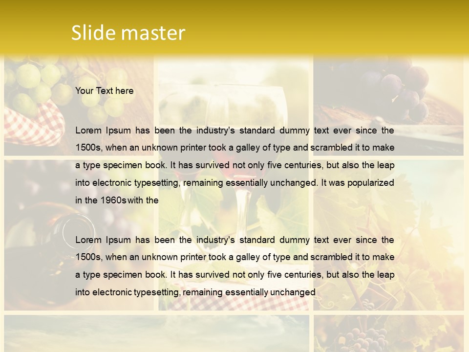 Sun Background Harvest PowerPoint Template