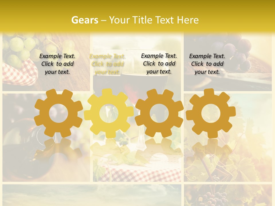 Sun Background Harvest PowerPoint Template