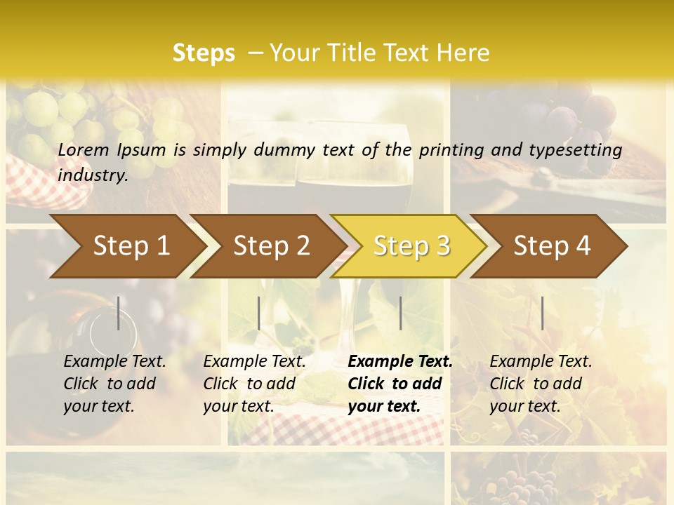 Sun Background Harvest PowerPoint Template