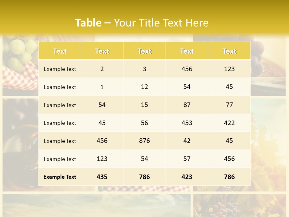 Sun Background Harvest PowerPoint Template