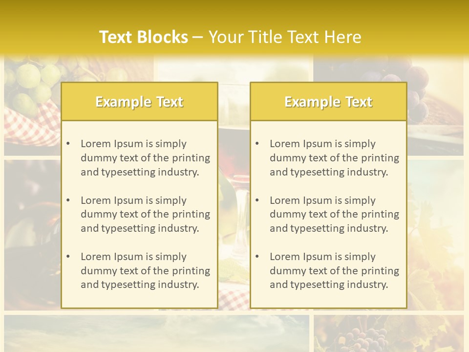 Sun Background Harvest PowerPoint Template