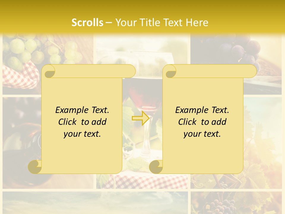 Sun Background Harvest PowerPoint Template