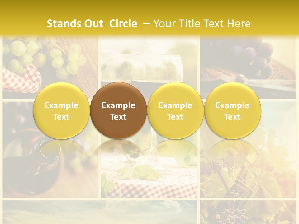 Sun Background Harvest PowerPoint Template