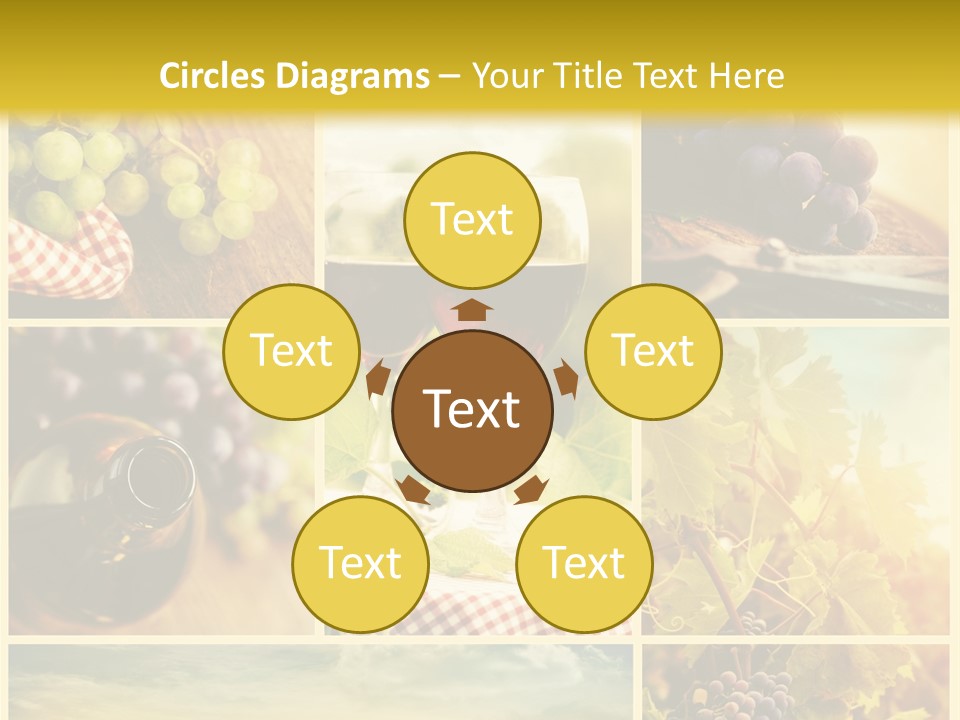 Sun Background Harvest PowerPoint Template