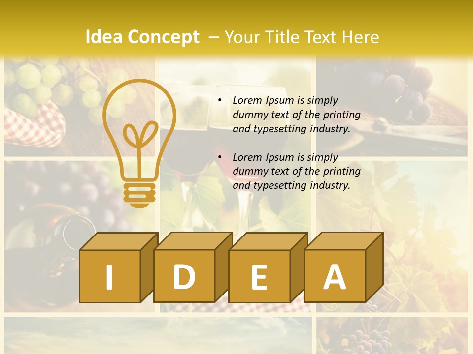 Sun Background Harvest PowerPoint Template