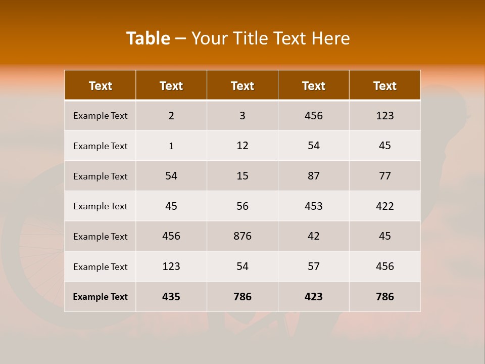 Workout Motion Man PowerPoint Template