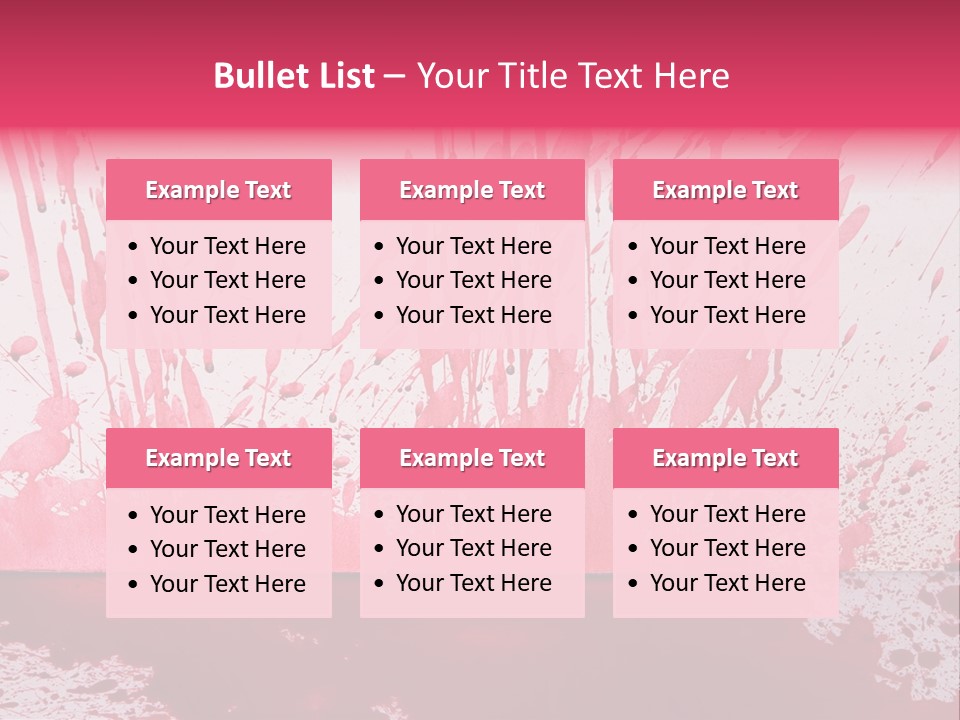 Texture Explosion Pack PowerPoint Template