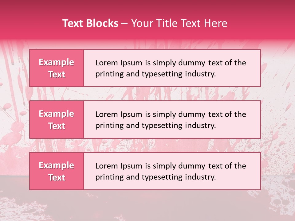 Texture Explosion Pack PowerPoint Template