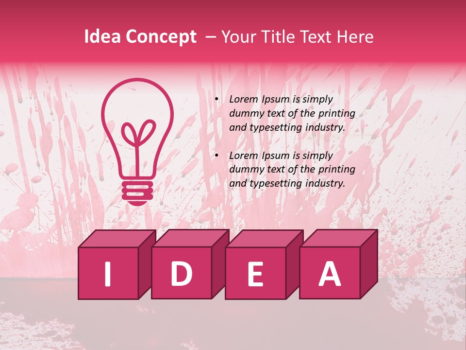 Texture Explosion Pack PowerPoint Template