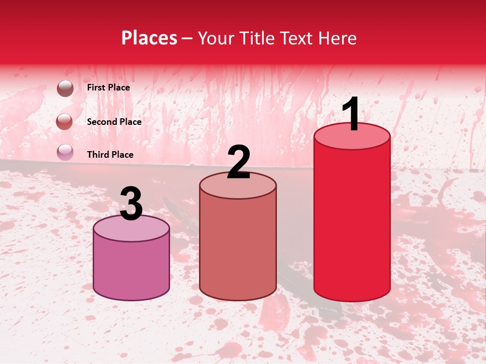 Hurt Trace Blade PowerPoint Template