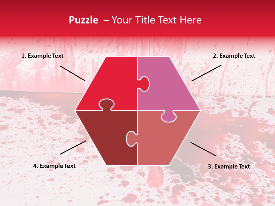 Hurt Trace Blade PowerPoint Template
