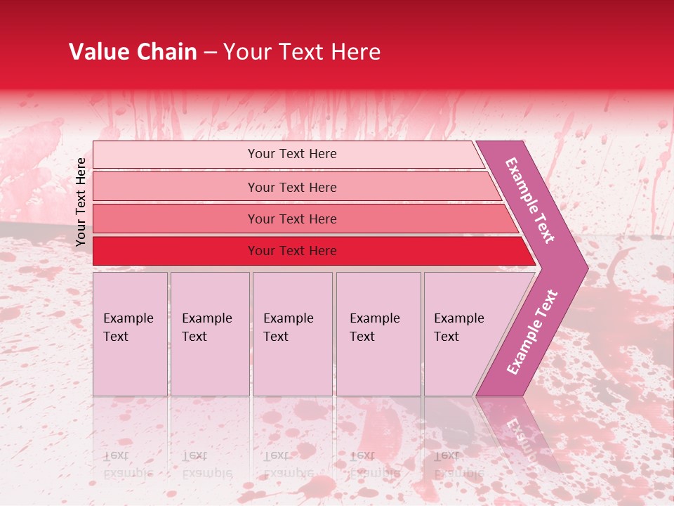 Hurt Trace Blade PowerPoint Template