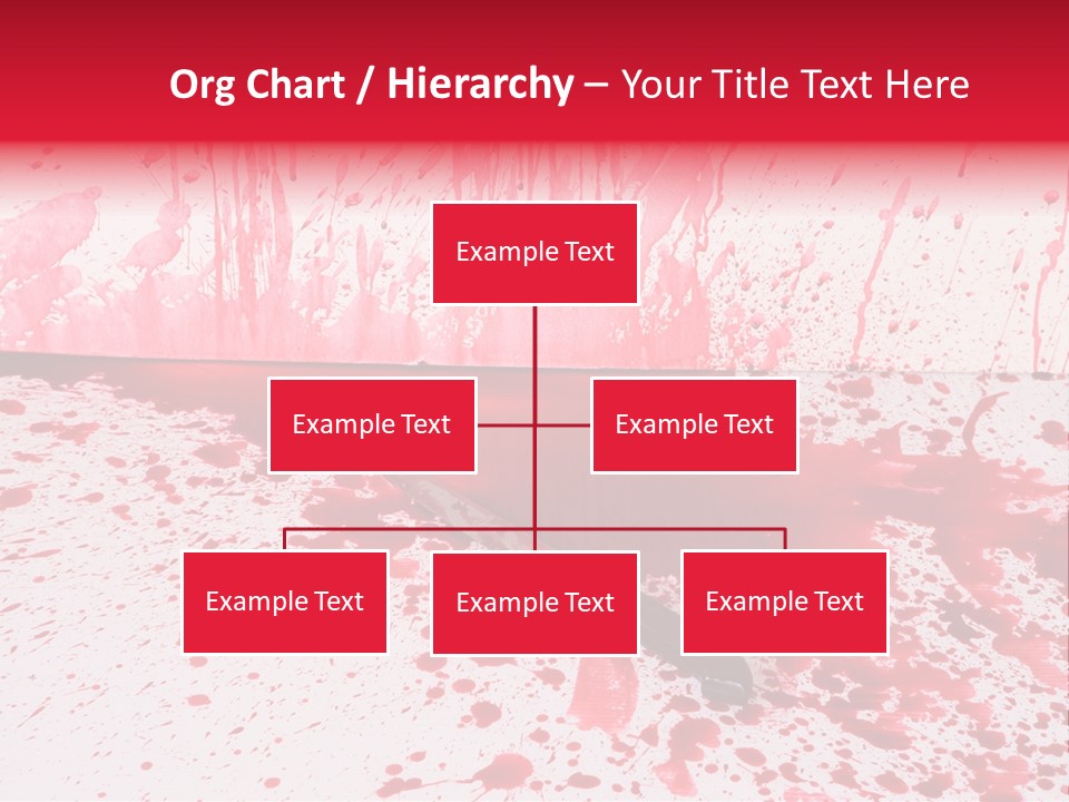 Hurt Trace Blade PowerPoint Template