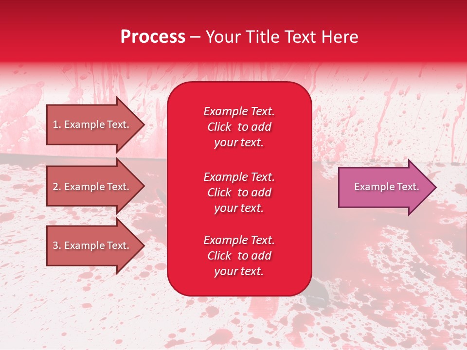 Hurt Trace Blade PowerPoint Template