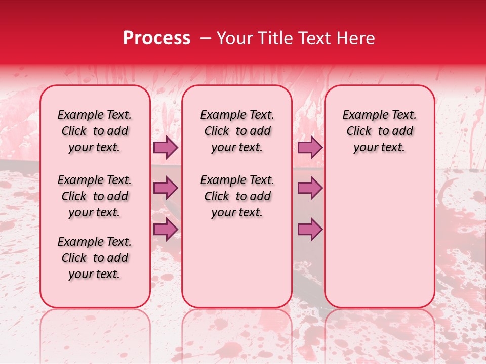 Hurt Trace Blade PowerPoint Template