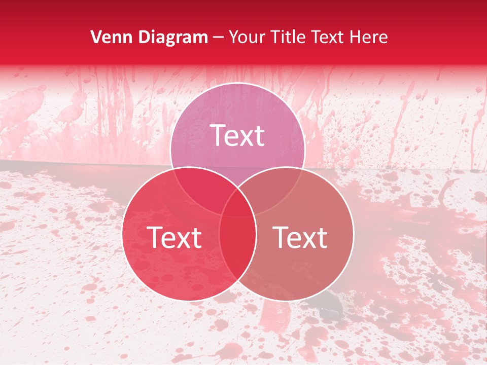 Hurt Trace Blade PowerPoint Template