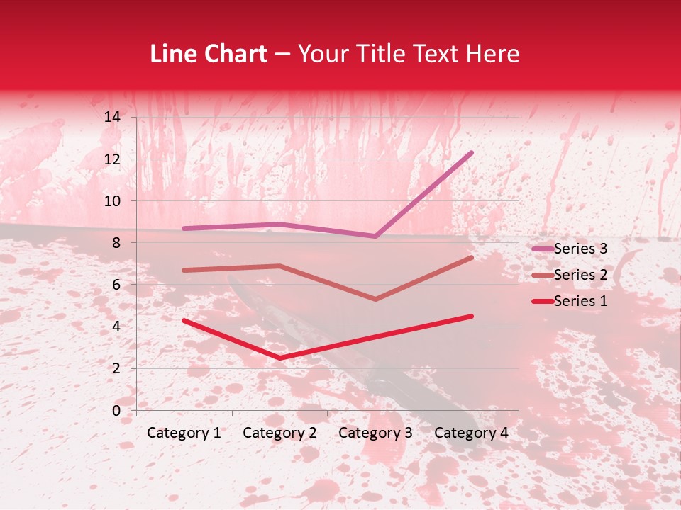 Hurt Trace Blade PowerPoint Template