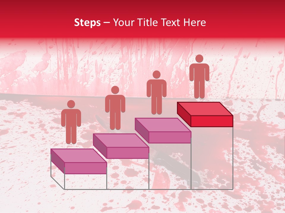 Hurt Trace Blade PowerPoint Template